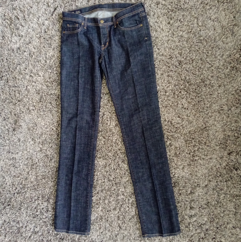 Citizens of Humanity low waist straight leg Jeans, size 32, dark blue